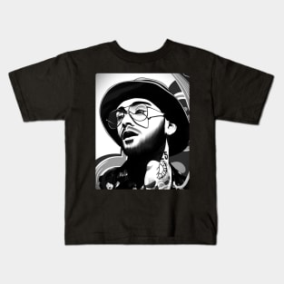 Zayn - Black & White Fanart Kids T-Shirt